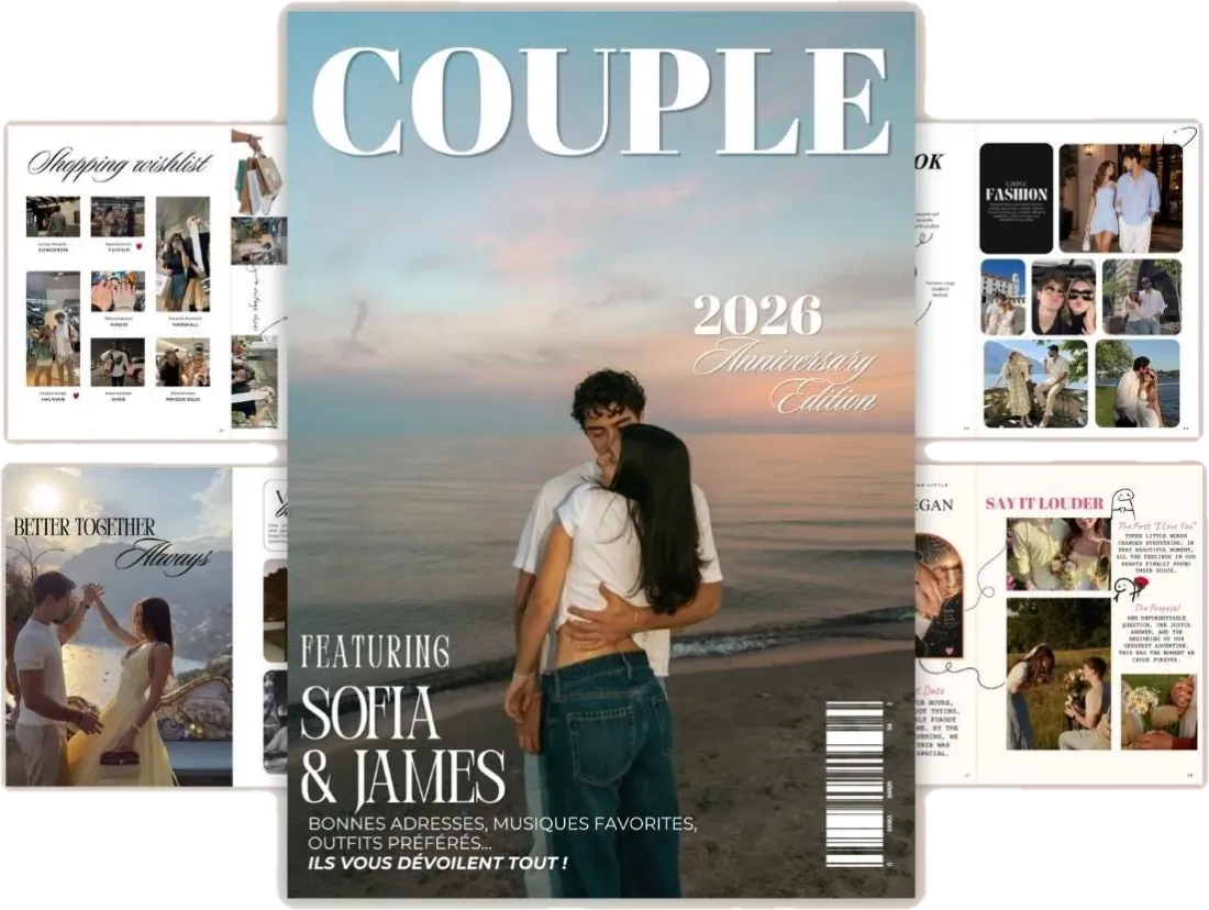 Le Magazine du Couple – magazine personnalisé à offrir